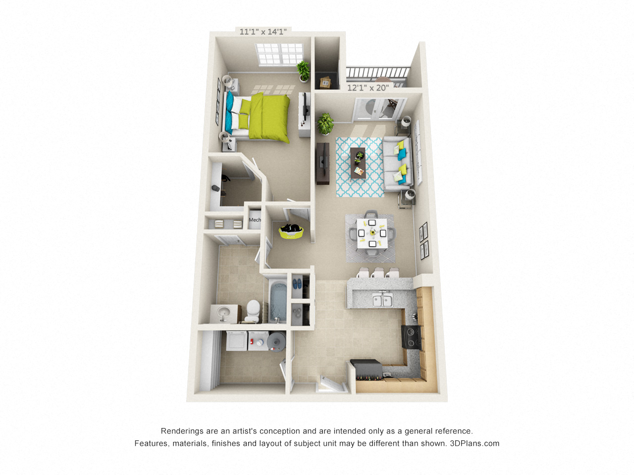 Greene Floor Plan at Hawthorne Horse Pen Creek Greensboro NC